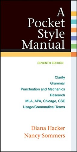 A Pocket Style Manual, with 2016 MLA Update