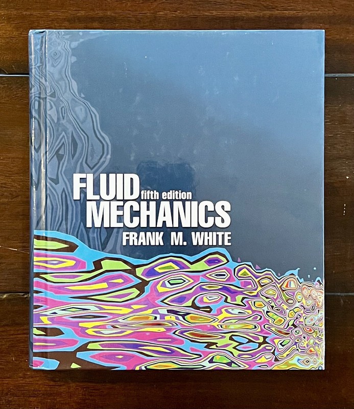 Fluid Mechanics 5th, White ( LIKE NEW ), Includes Unopened CD-ROM