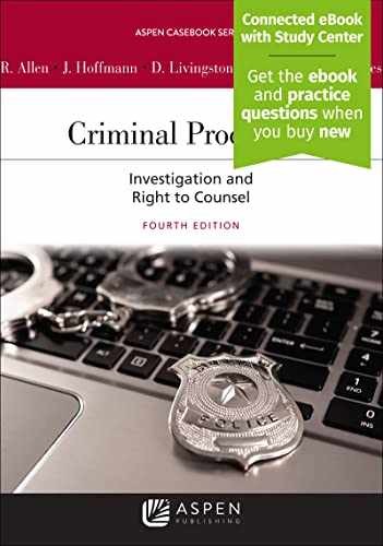 Criminal Procedure: Investigation – Paperback, by Allen Ronald J; – Very Good z