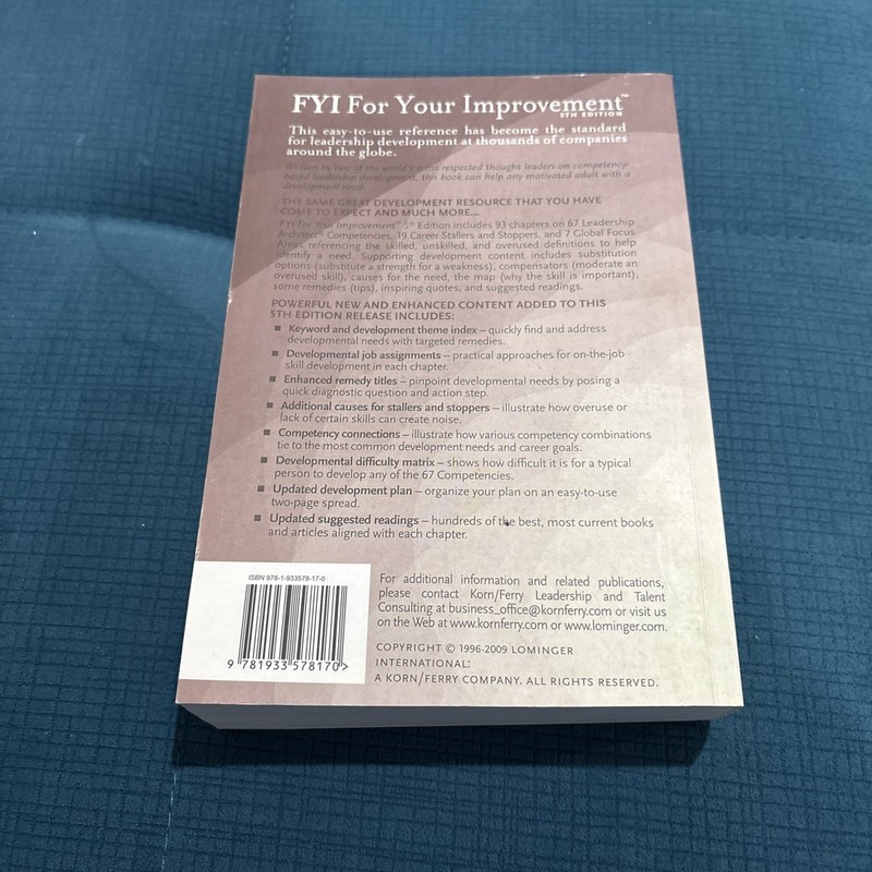 FYI for Your Improvement : A Guide for Development and Coaching for Learners,... gallery