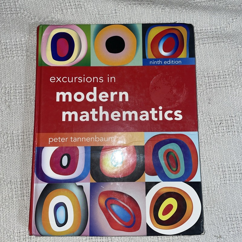 Excursions in Modern Mathematics Ninth Edition Peter Tannenbaum Hardcover