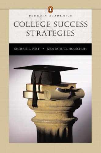 College Success Strategies – Paperback, by Nist Sherrie L.; – Acceptable n