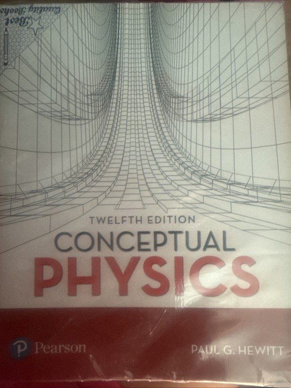 New:Conceptual Physics by Paul G. Hewitt 12th INTL ED 9789352861774