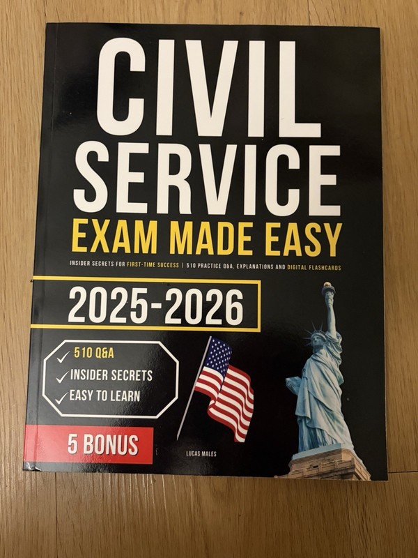 Civil Service Exam Made Easy 2025-2026 Edition BRAND NEW!