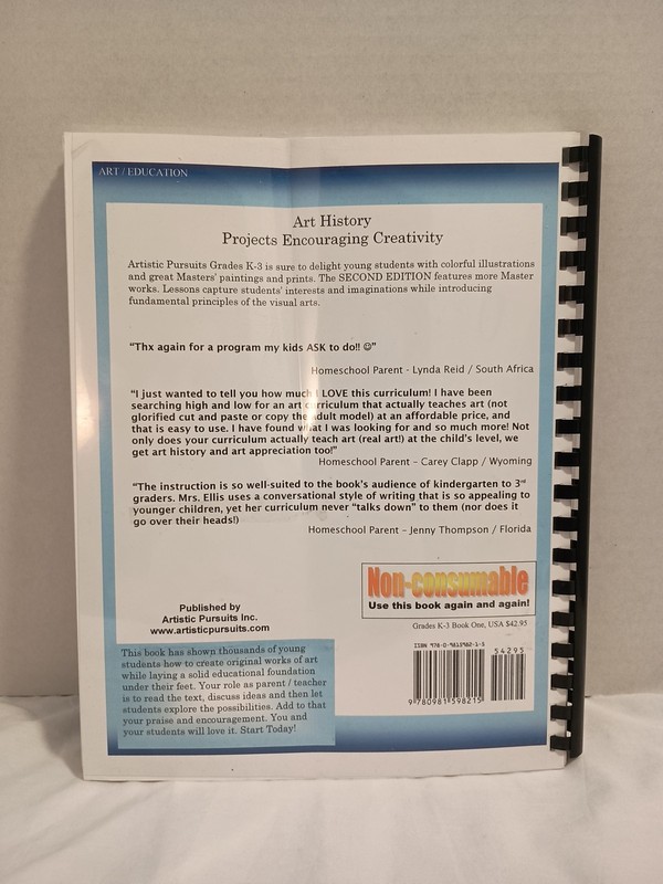 ARTistic Pursuits Grades K-3 Book One: An Introduction to the Visual Arts 2nd Ed gallery