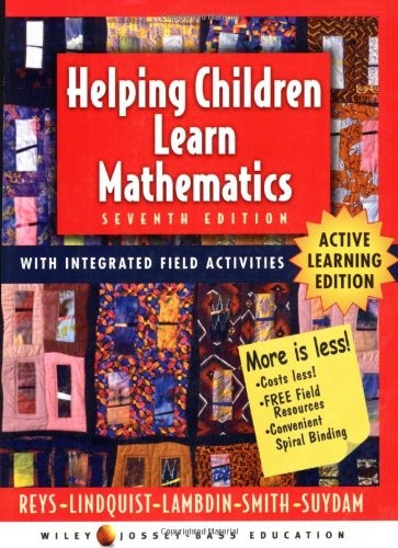 HELPING CHILDREN LEARN MATHEMATICS By Robert E. Reys & Mary Lindquist **Mint**