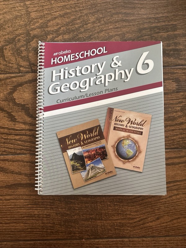 ABeka Gr. 6 History & Geography Teacher Curriculum/ Lesson Plans- 2015 Edition