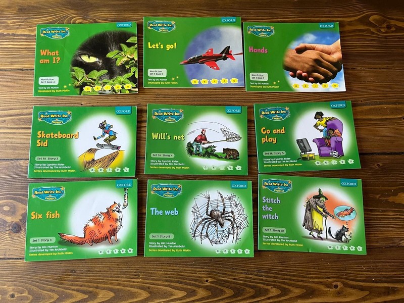 Read Write Inc. Phonics: Green Non-Fiction And Story Set 1 Books, Ruth Miskin