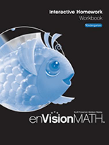 Envision Math: Interactive Homework Workbook, Grade K