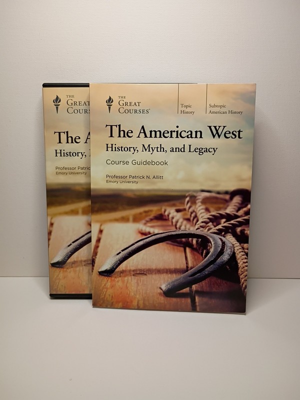American West : History, Myth, and Legacy by Patrick N. Allitt (2017, DVD)