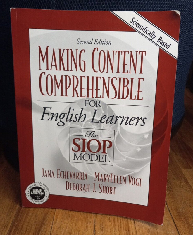 Making Content Comprehensible for English Language Learners SIOP Model Book