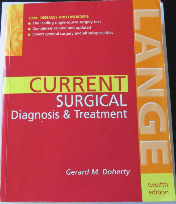 CURRENT Surgical Diagnosis & Treatment (LANGE CURRENT Series)