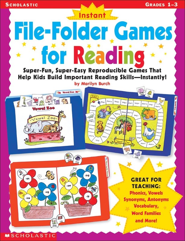 Instant File-Folder Games for Reading: Super-Fun, Super-Easy Reproducible Ga…