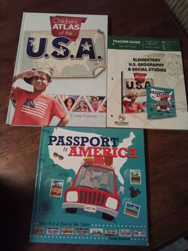 Master Books Elementary U. S. Geography & Social Studies Set