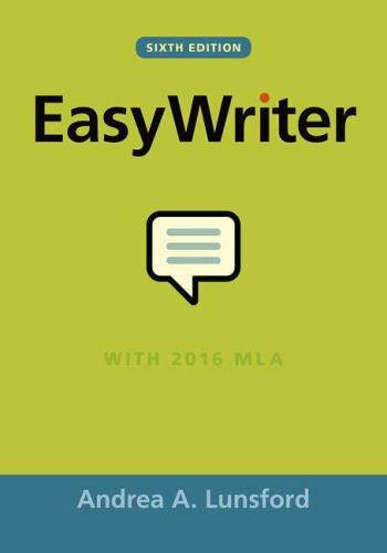 EasyWriter – spiral-bound, 9781319050764, Andrea A Lunsford