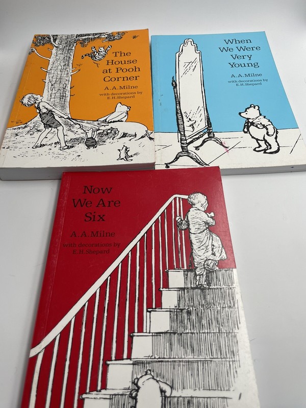 X3 A. A. Milne Book Collection W/ Decorations By E.H. Shepard gallery