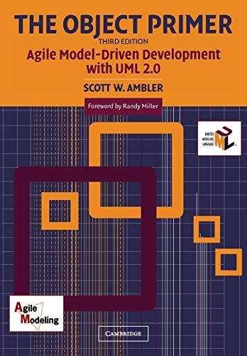 The Object Primer: Agile Model-Drive… by Ambler, Scott W. Paperback / softback