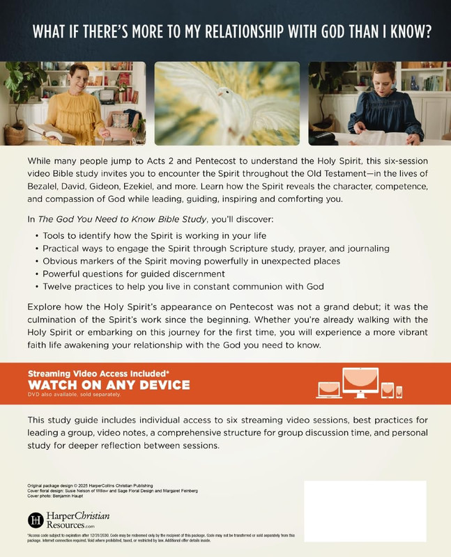 The God You Need to Know Study Guide plus Streaming Video: 12 Practices to Awake gallery