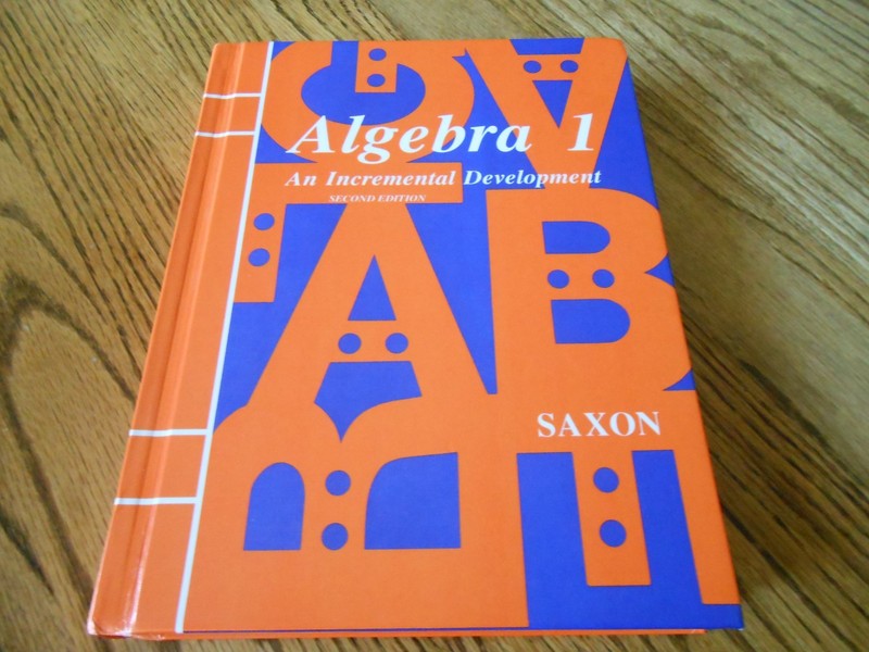 Algebra 1 : An Incremental Development John H. Saxon hardcover Good