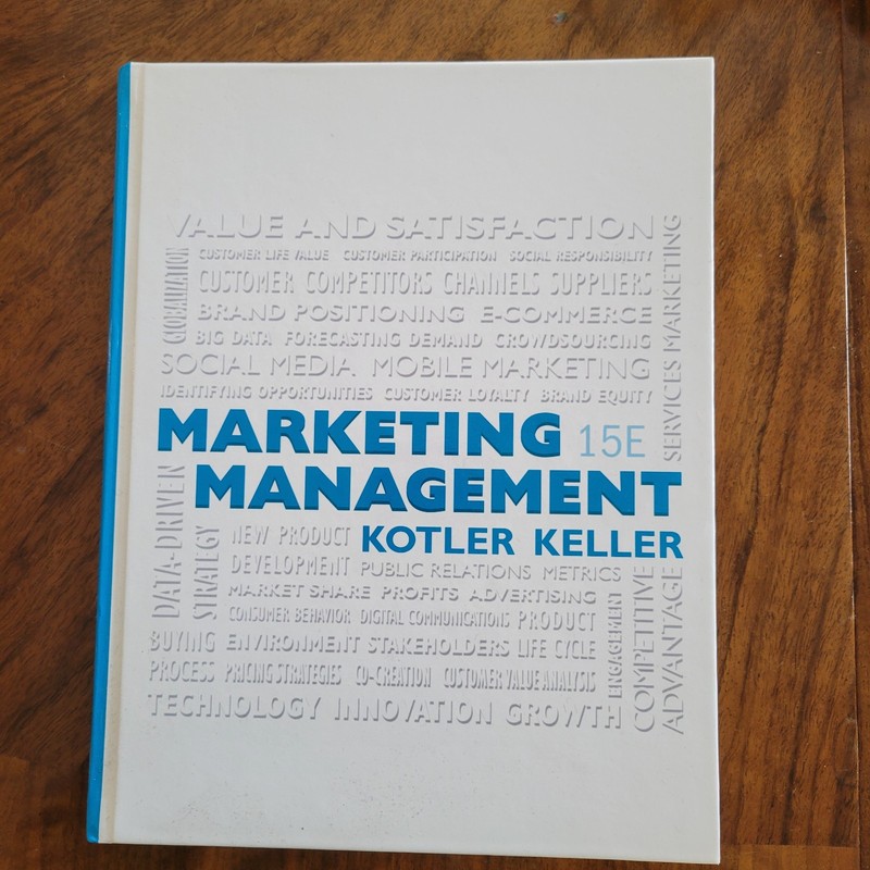 Marketing Management by Kevin Keller and Philip Kotler (2014, Hardcover)