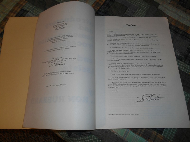 Introductory and Demonstration Processes and Assists by L. Ron Hubbard handbook gallery