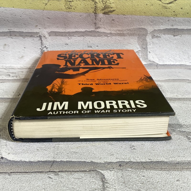Devil's Secret Name By Jim Morris 1990 Hard Cover Military War Combat Journalist gallery