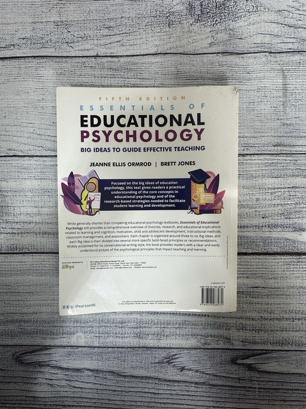 Essentials of Educational Psychology By Ormrod 5th INTERNATIONAL EDITION gallery