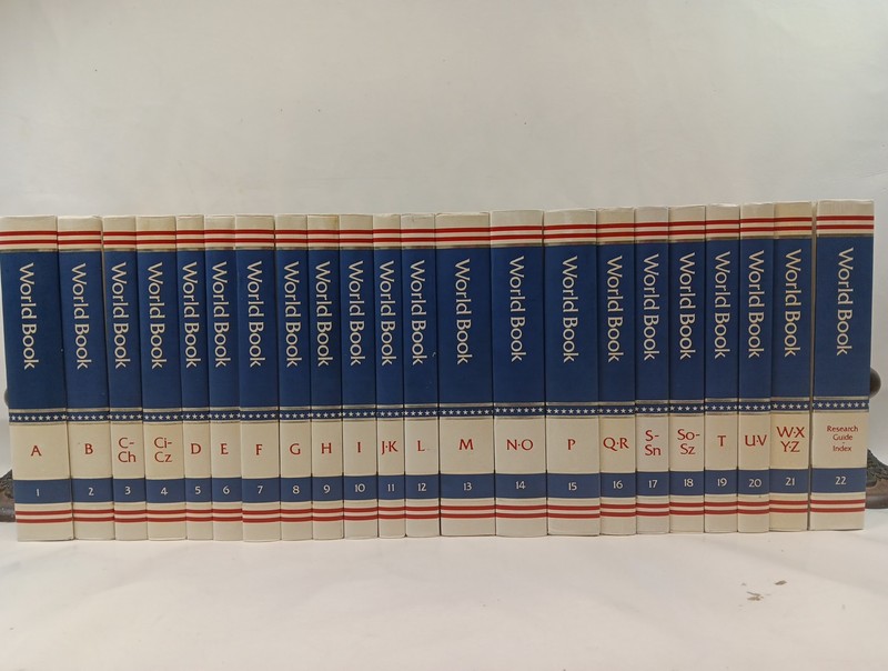 The World Book Encyclopedia 1976 Bicentennial Edition Complete Volume Set 1 -22