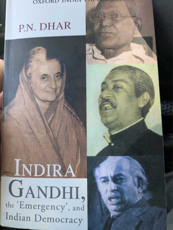 Indira Gandhi the Emergency and Indian Democracy INDIA ASIA HISTORY 1970s 1980s