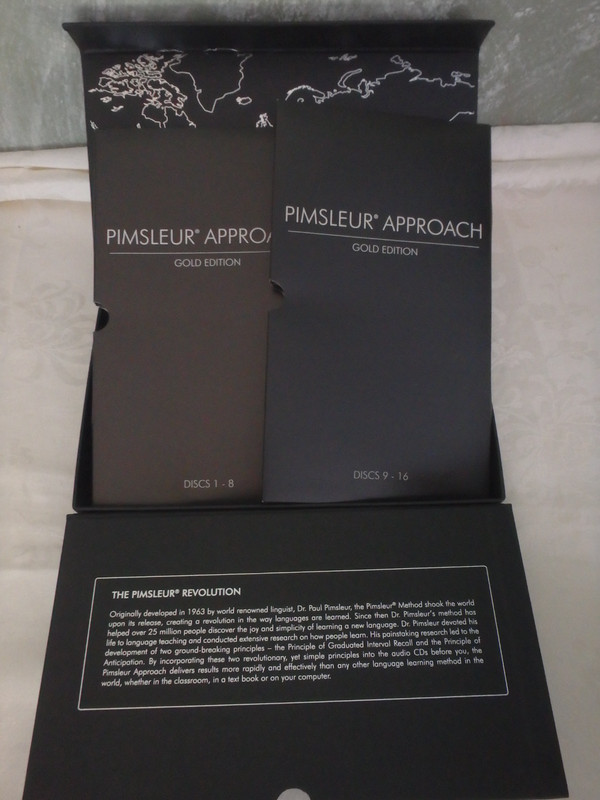 Pimsleur Approach French I Gold Edition Euro Edition 16 CD’s 30 Lessons