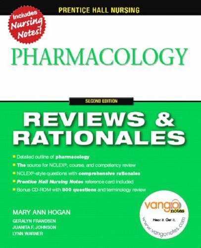Prentice-Hall Reviews & Rationales: Pharmacology