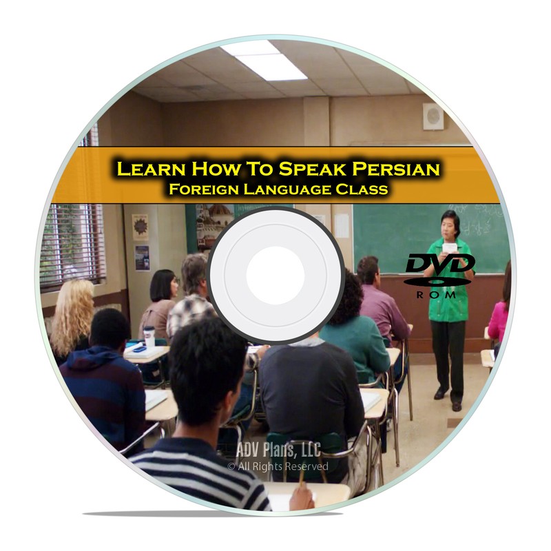 Learn How To Speak Persian, Fluent Foreign Language Training Class, DVD G84