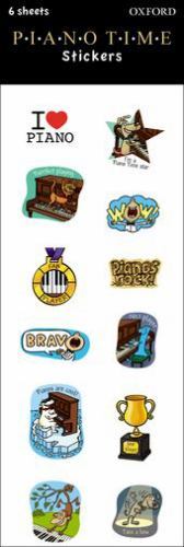 Piano Time Stickers, Brand New, Free shipping in the US