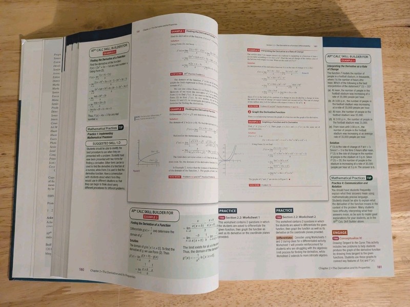 TEACHERS EDITION Calculus for the AP Course 4th Edition NEW Sullivan Miranda gallery