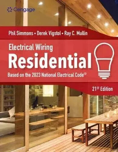 Electrical Wiring Residential by Ray Mullin: New Fast Shipping Free Shipping.... gallery