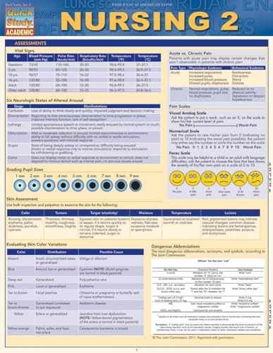 Nursing 2 (Quick Study: Academic) – Pamphlet, by BarCharts Inc. – Very Good