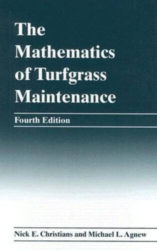 The Mathematics of Turfgrass Maintenance – Hardcover – GOOD