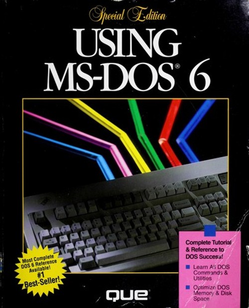 Using MS-DOS 6 : Platinum Edition Hardcover Que Development Group