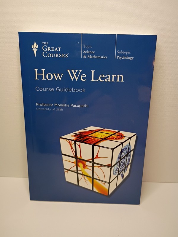The Great Courses: How We Learn - 4 DVDs Course Guidebook + Transcript Book gallery