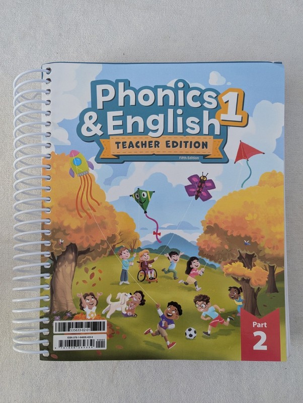 BJU Phonics & English 1 Teacher Edition 5th Edition Teacher's Edition, Part 2