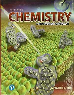 Chemistry: A Molecular Approach - Hardcover, by Tro Nivaldo - Acceptable