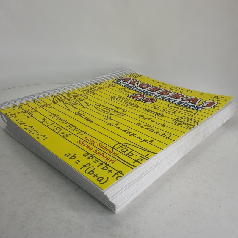 Algebra 1: A Teaching Textbook 2.0 - Large Spiral Homeschool 2011 Paperback gallery