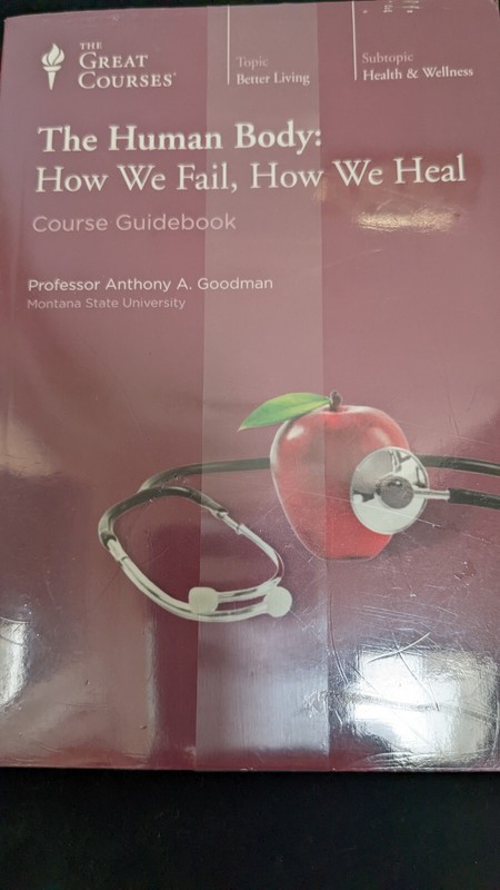 The Human Body : How We Fail, How We Heal by Anthony A. Goodman (DVD) + book NEW