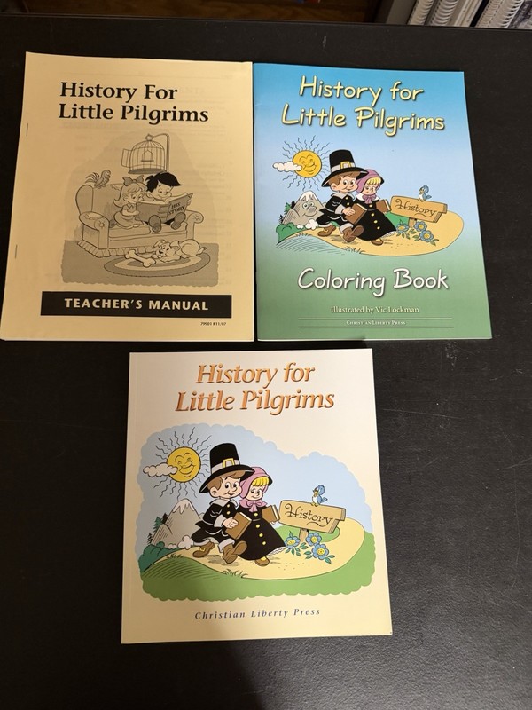 Christian Liberty Press History For Little Pilgrims Set