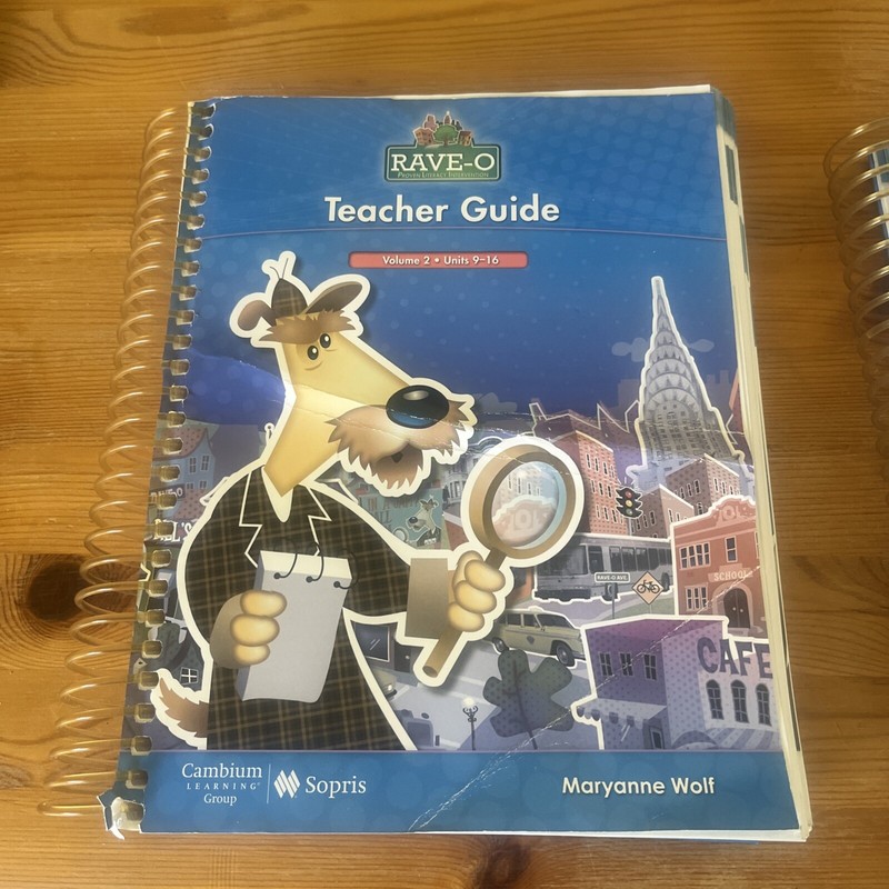 RAVE-O Teacher Guide Volume 2 Units 9-16 Reading Intervention Homeschool