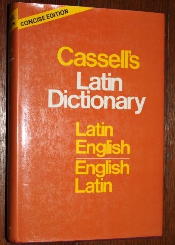 Cassells Concise Latin English, English Latin Dict Ionary Hardback Book The Fast