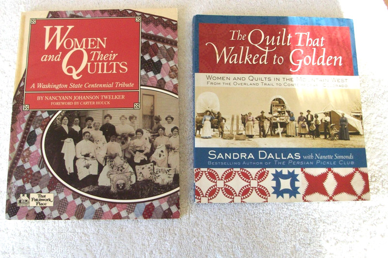 2 “Women & Their Quilts n The Mountian West” & Washington State Quilting Books’