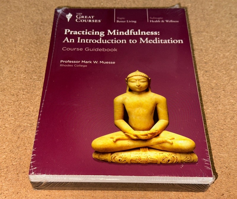 SEALED The Great Courses Practicing Mindfulness : An Introduction to Meditation