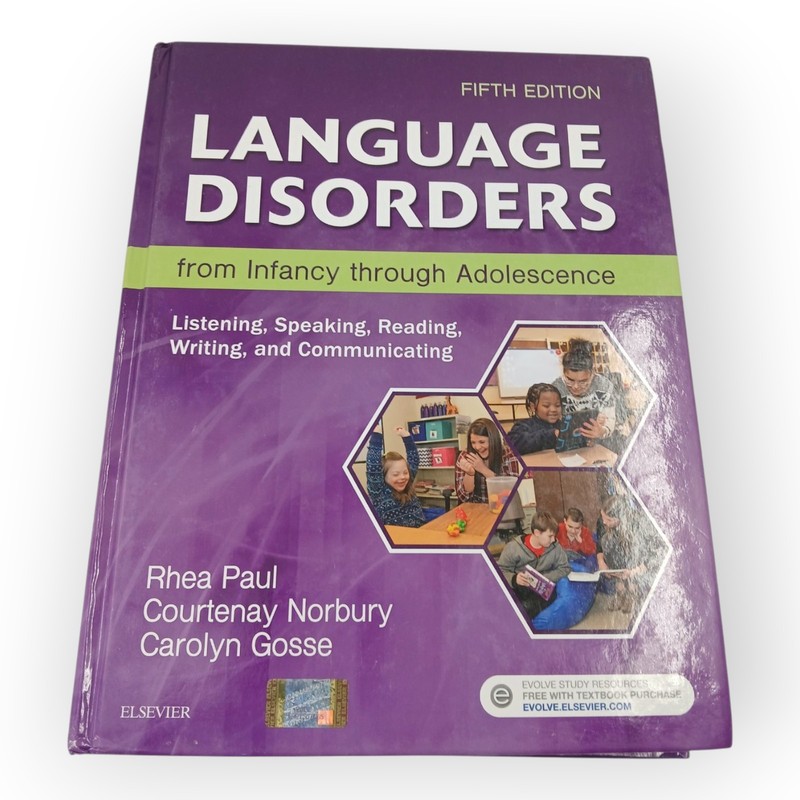 Language Disorders from Infancy through Adolescence – 5th Edition Textbook