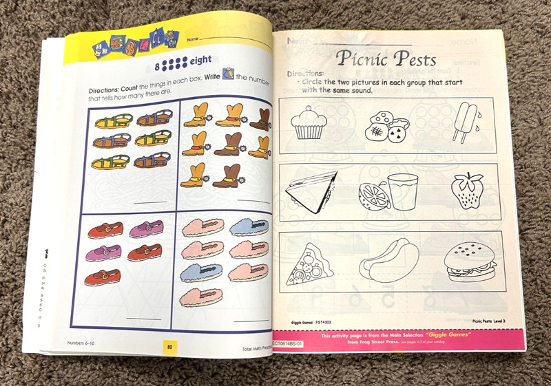 Pre-School Total Math ~ American Education Publishing ~ 2004 gallery